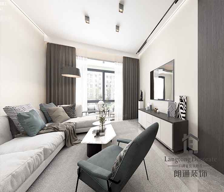 	世茂東外灘——110 ㎡現(xiàn)代風格